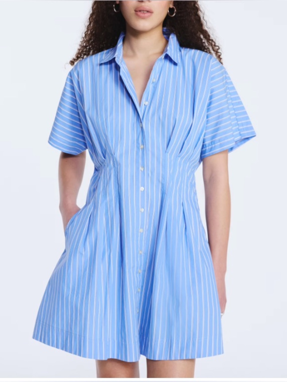 Free Assembly Striped Corset Dress NWT
